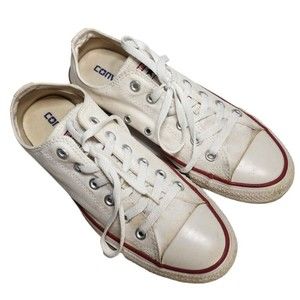 Converse Chuck Taylor All Star Low White Sneakers Shoes Men 7 W…